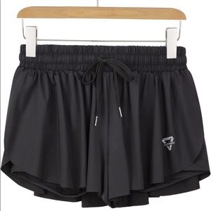 Dark Grey, LUOGONGZI, Amazon, flowy shorts/spandex